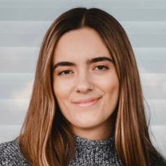 A portrait of Amira López Miranda González