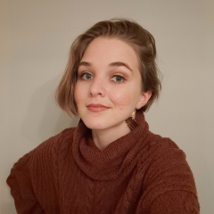 A portrait of Caeli Kean