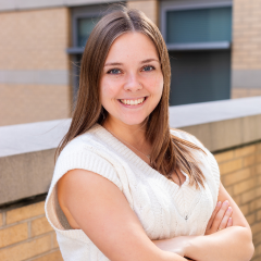 A portrait of Grace Litzau